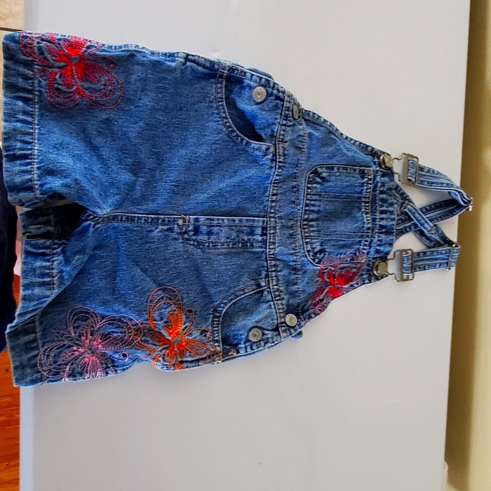 Toddler girl overalls